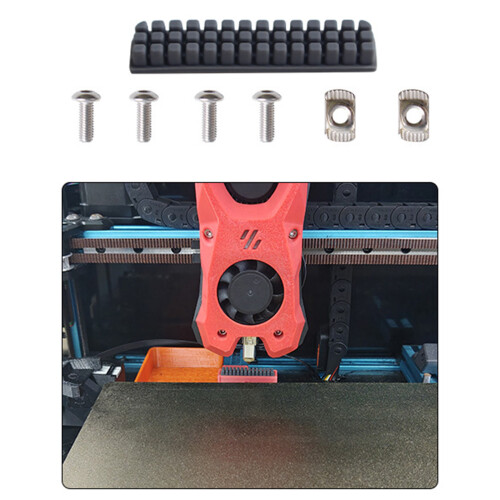 Nozzle Brush Replacement Kit Silicone Wiper Cleaning Brush 1