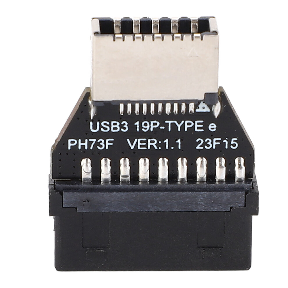 Usb 3.0 19P 20P To Type E 180 Degree Adapter 8320539120942