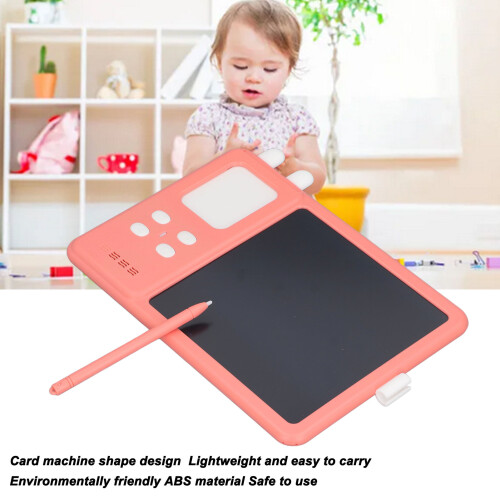 Sprechende Lernkarten Schreibtablett Pink 200mAh 2