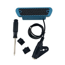 Guitar Sound Hole Pickup with Microphone Tone Volumes Control