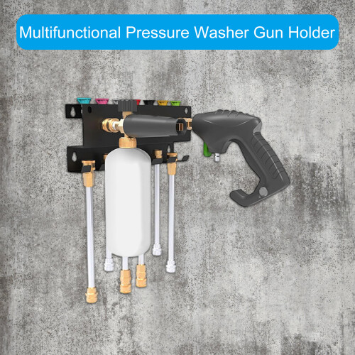 Streamlined Wall Mount Pressure Washer Holder for Pressure 2