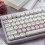 136Keys Cute Rabbit MOA Profile Keycap PBT DYE-Sub Keycap for 7