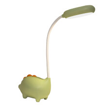 Lampada da tavolo verde in ABS 364 g USB LED cura degli occhi