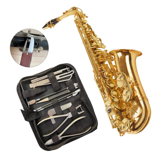 Multifuntional Saxophone Maintenance Tool Alloy Key Wrench and 1