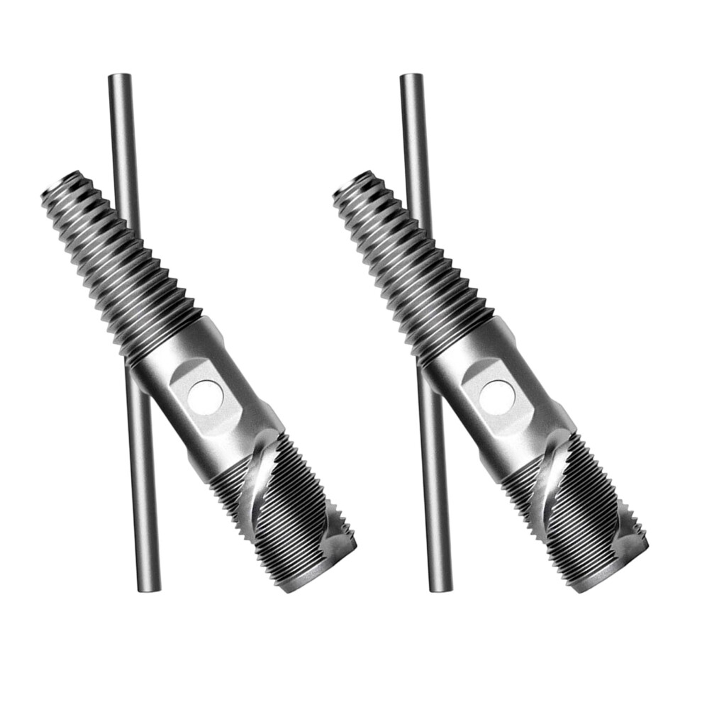 2Pcs Double Head Broken Screw Extractor Pipe Valves Faucet 7627000088468