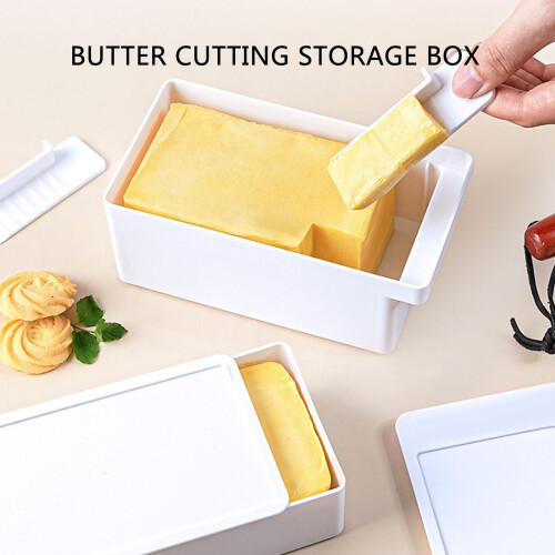 Convenient Butter Cutter Box Easy to Use Tool for Slicing and 1