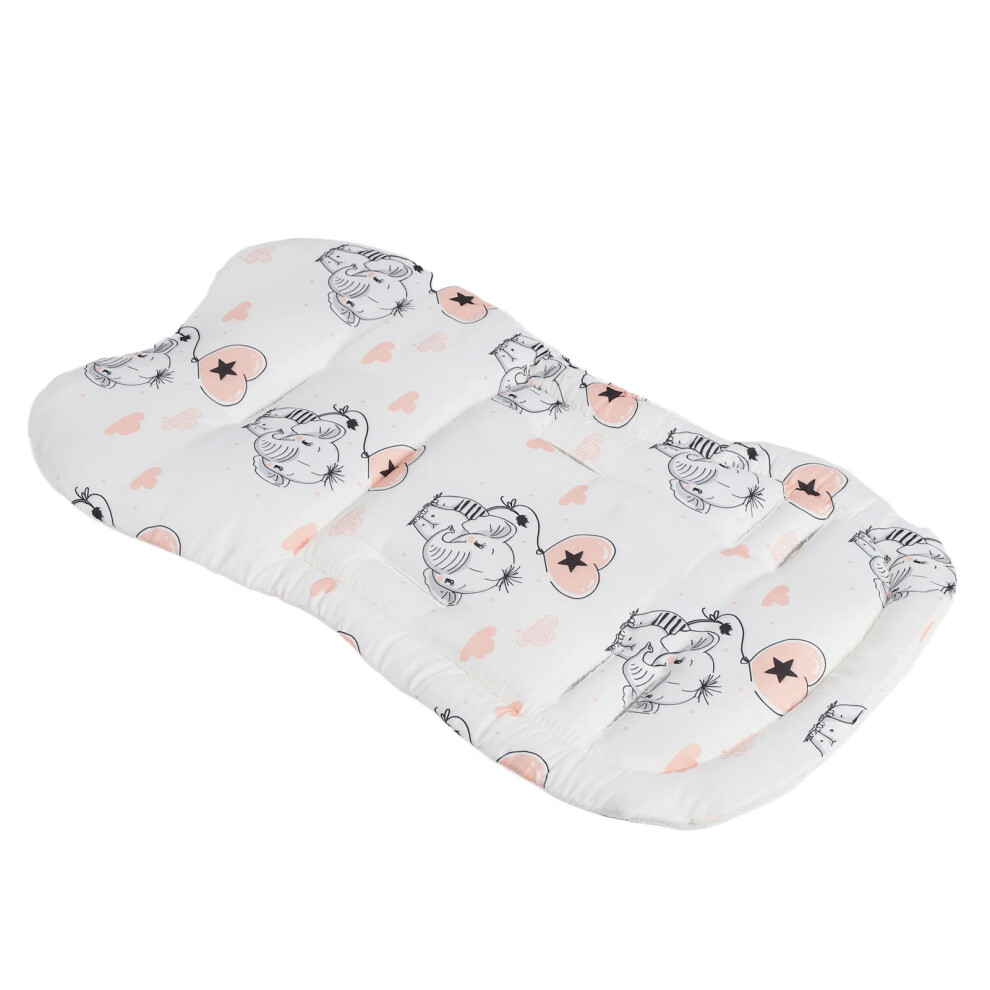 Baby Stroller Cushion Insert 34x61cm Infant Back & Spine Support Cotton Pad