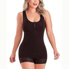 (XXL, Black) Body Shaper For Women Lipo Board Included Compression Garments After Liposuction