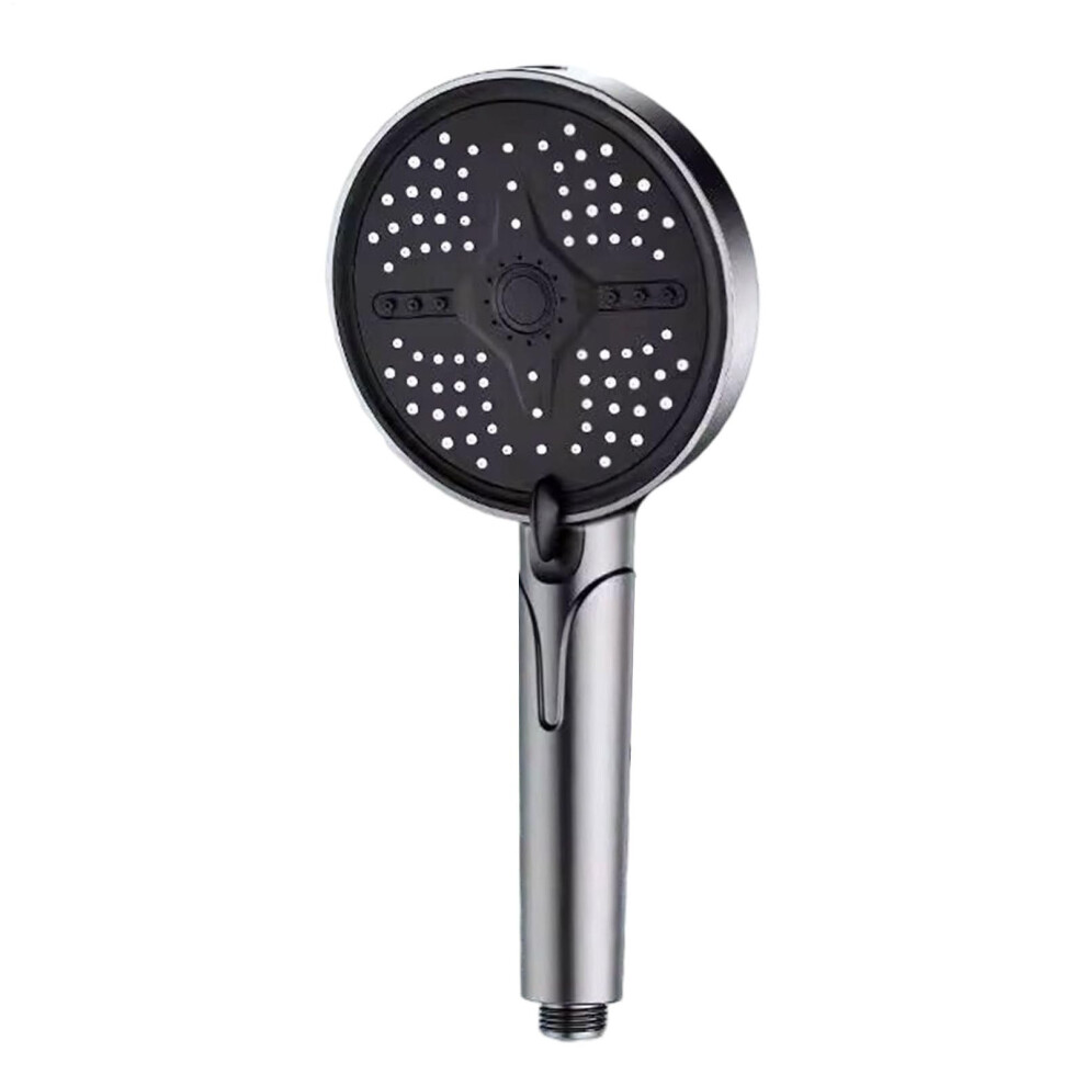 Shower Head With Handheld Sprayer - 5 Modes Pressure Rain Showerhead For Home, Hotel, Apartment, Grey 6447073617614