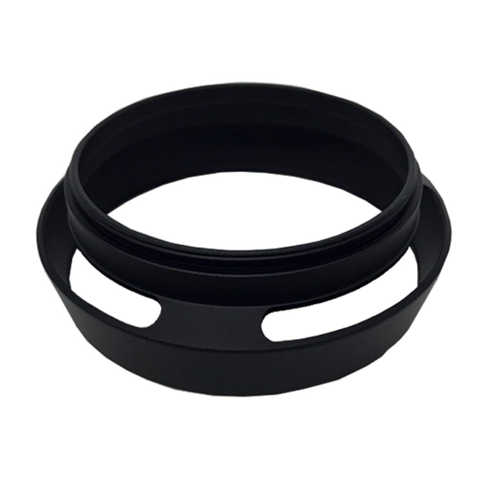 Metal Vented Lens Protector 37Mm 40.5Mm 43Mm 46Mm 49Mm 52Mm For Cameras, Sunshade Lens Cover Black 6447073617751