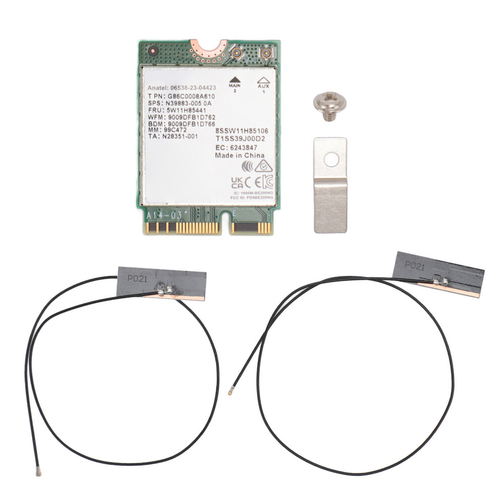 Wifi 7 Card 2.4G 574Mbps 5G 2400Mbps 6G 5800Mbps 8320539121581