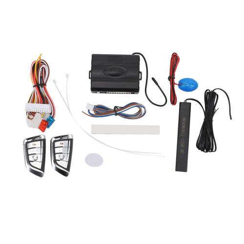 Enhanced Security Car Alarm System 12V PKE Keyless Entry with Remote 1