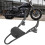 Detachable Motorcycle Backrest Bar Pad Kit Fit for 15