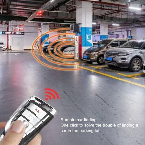 Enhanced Security Car Alarm System 12V PKE Keyless Entry with Remote 2