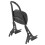 Detachable Motorcycle Backrest Bar Pad Kit Fit for 3
