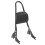 Detachable Motorcycle Backrest Bar Pad Kit Fit for 7