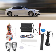 Enhanced Security Car Alarm System 12V PKE Keyless Entry with Remote