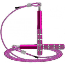 (Pink) Jump Rope, Wastou Speed Jumping Rope For Training Fitness Exercise, Adjustable Adults Workout Skipping Rope For Men, Women