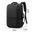 (black) Large-capacity Water-repellent Business Backpack Computer Bag Expandable Travel Backpack 5