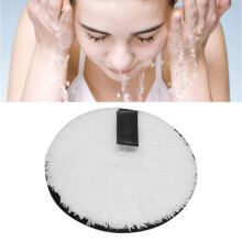 Wiederverwendbarer runder Baumwoll-Make-up-Entferner-Puff – 11 cm wiederverwendbares Gesichtspflege-Tool