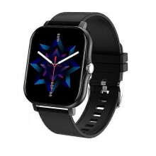 (black) Smart Watch: Step Heart Rate Monitor, Bluetooth Call, Touch Screen