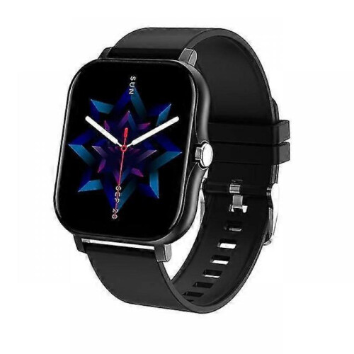 (black) Smart Watch: Step Heart Rate Monitor, Bluetooth Call, Touch Screen
