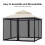 Mosquito Netting for Patio Canopy Umbrella Screen 3