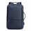 (blue) Large-capacity Water-repellent Business Backpack Computer Bag Expandable Travel Backpack 1