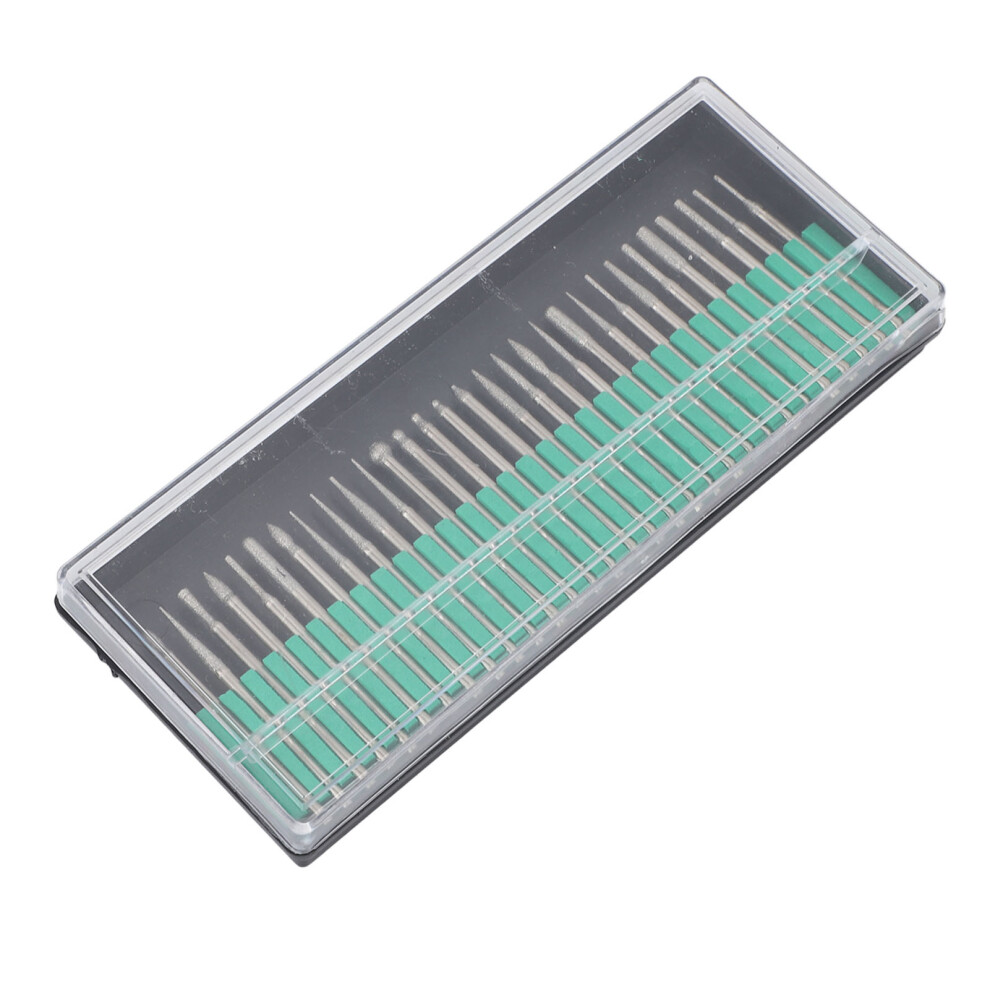 30Pcs Diamond Burr Set Stainless Steel Grinding And Polishing Tools 9431349015850