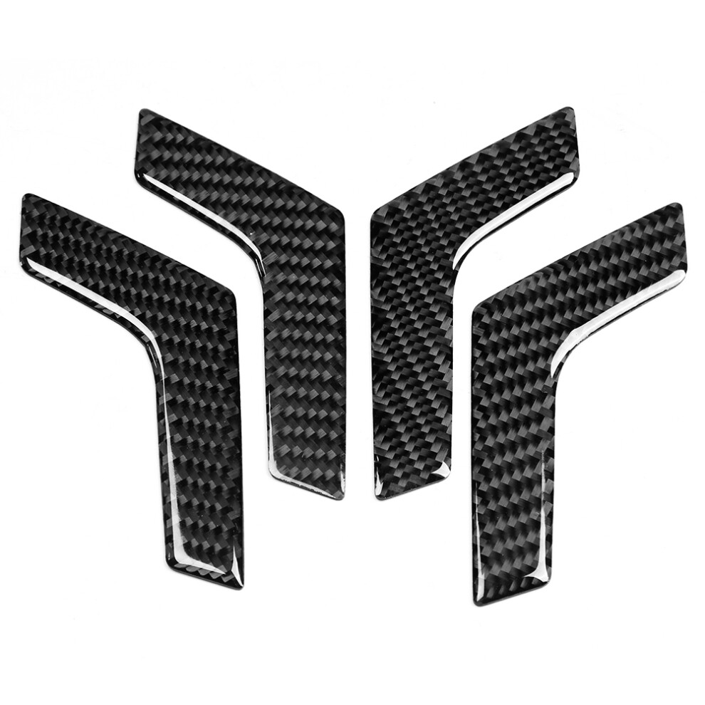 4Pcs Carbon Fiber Inner Interior Door Handle Trim 8320539122144