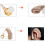 Axon C-109 Mini Rechargeable Bte Hearing Aid Voice Amplifier Volume Control-eu Plug 4