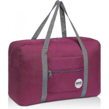 (25L, A-wine Red 25l) Cabin Bag 45x36x20 For Easyjet Airlines Underseat Travel Bag Holdall Bag Carry On Hand Luggage Weekend Bag For Women