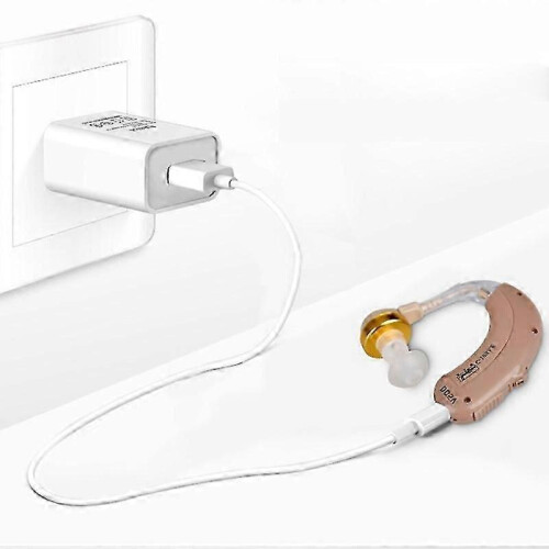 Axon C-109 Mini Rechargeable Bte Hearing Aid Voice Amplifier Volume Control-eu Plug 2