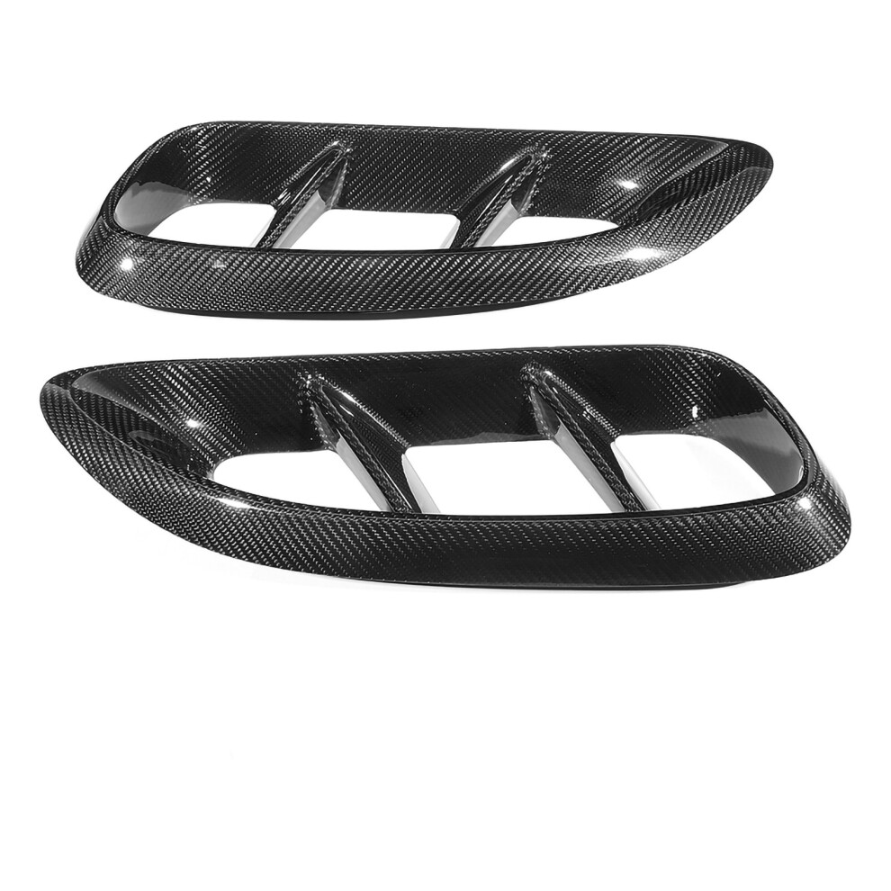 2Pcs Carbon Fiber Fender Trim Side Vent Grille 8320539122298