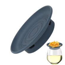 Wine Topper Silicone Blue Glass Topper, Charcuterie Board Accessory, Barware Drinking Cup Covers For Gatherings