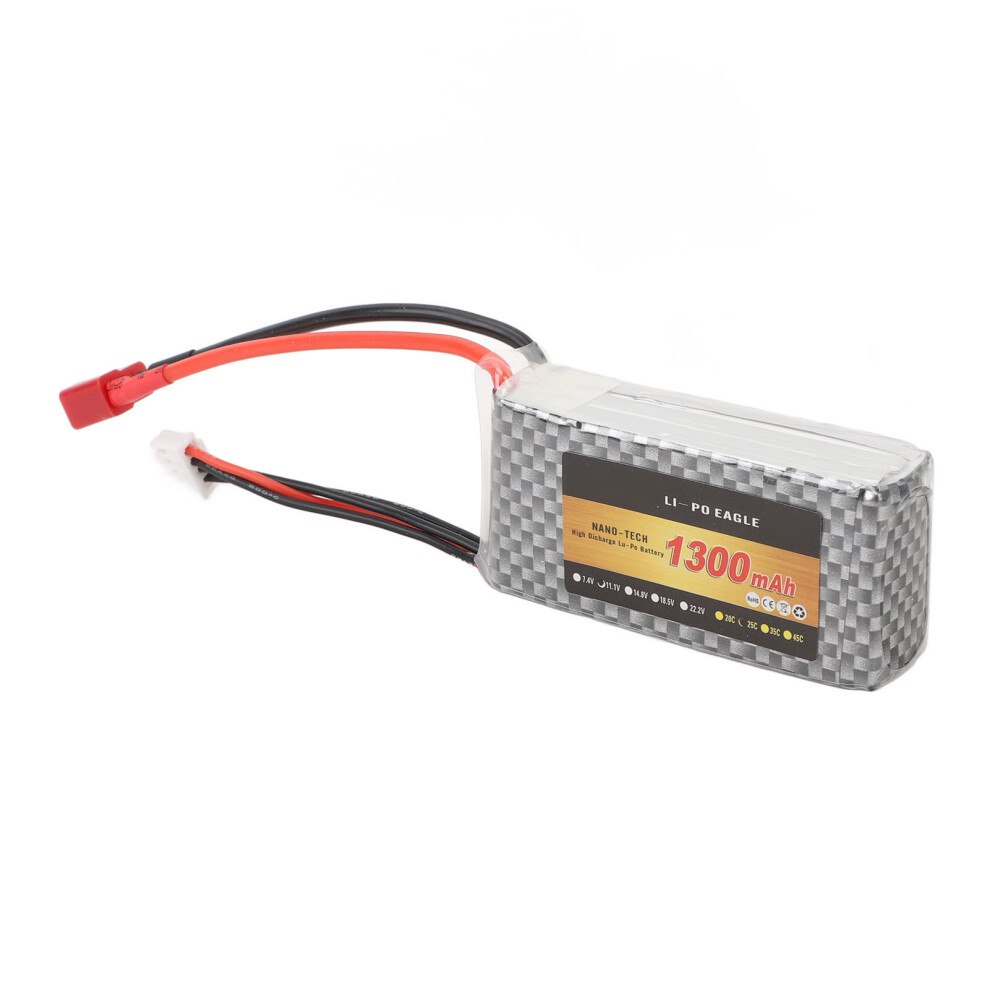 Rc Lipo Battery 11.1V 1300Mah 3S 25Ct Connector For Drone 9351349018425