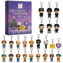 (Keychain model (GJ519-001)) BTS Advent Calendar 2025 Christmas Tree Acrylic Keychain Pendant 2025