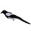 Full Flocked Calling Magpie Decoy /Hunting Decoying 2025 1