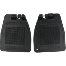 Economy Wheelchair Footrests, Swing Away Footrest Replacements Parts for Standard Wheelchairs(1 Pair)