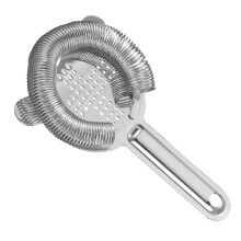 Stainless Steel Bartending Drink Ice Filter Strainer with Sift Mesh for Home Bar, Hotel, and Shop Use