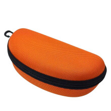 (Orange) Eye Glass Carry Case Solid Color Fit Most Glasses for Students Men and Women Protective Case For Glasses Orange 2025