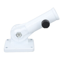 Aluminium-Fahnenmasthalter 180 270 g Weiß