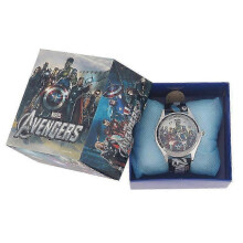(unisex, Avengers) Spiderman Frozen Cars Mickey Minnie Princess Avengers Cartoon Analogue Quartz Wrist Watch Kids Boys Girls Party Gifts 2025