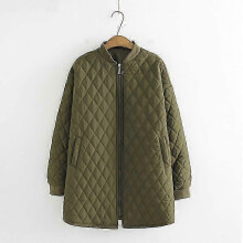 (XXXL, female) Jacket Women Parka Clothing Loose Winter Coat Female Zipper Windbreaker Outerwear 2025