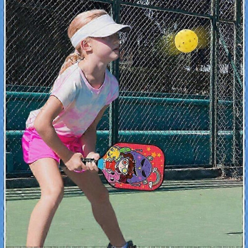 (Style 3 with ball) Children's Pickleball racket set 2025 2
