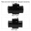 Water Temp Joint Pipe Temperature Gauge Meter 12