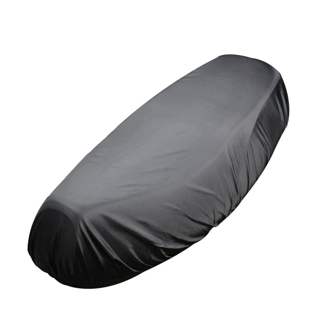 Motorbike Saddle Covers Universal Waterproof Motorcycle Seat Cover Xl, Dustproof Scooter Cushion Protector, Black 6038364336293