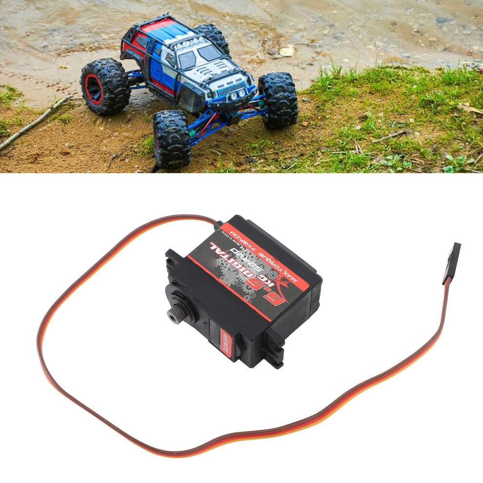 6.5Kg Torque Rc Servo With Iron Metal Gear For Crawler Cars And Robots 8041349022034