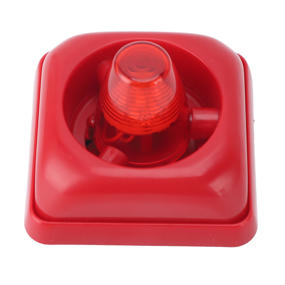Fire Safety Led Strobe Horn Alarm 115Db 3 Modes Easy Install Dc12v 24V 8331349022623
