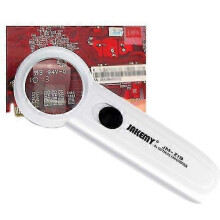 JAKEMY JM-Z19 Portable 8X Optical Magnifier with LED Light 2025
